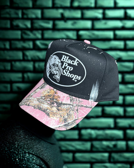 Pink BPS CAMP SnapBack hat