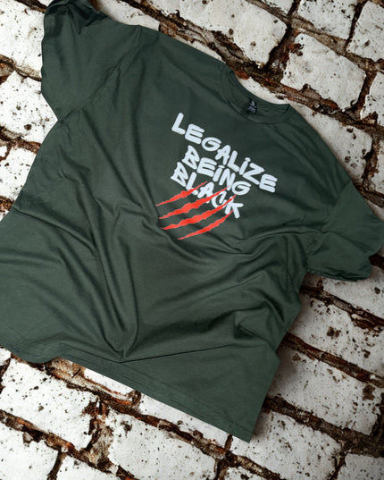 Legalize BEING Black T Shirt