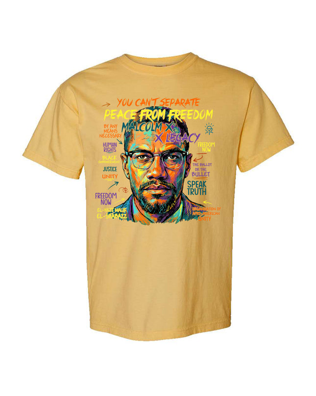 Malcolm X Tribute Graphic Tee