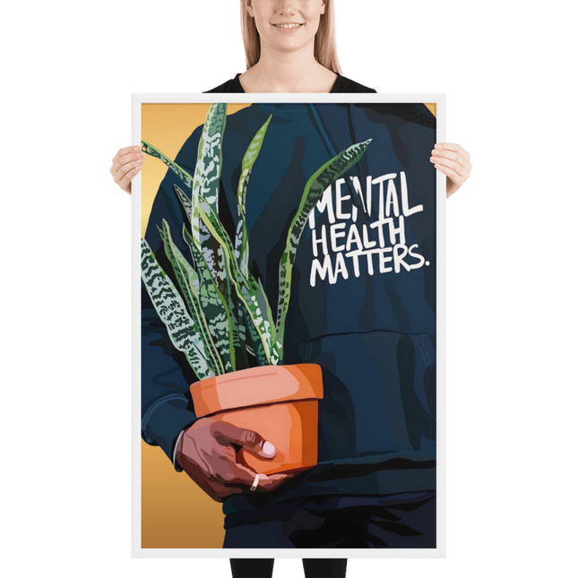 Mental Health Matters Poster Print