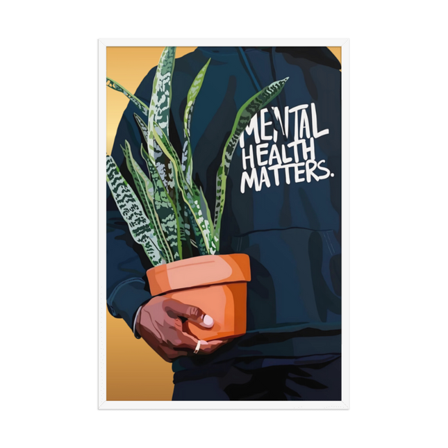 Mental Health Matters Poster Print