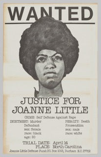 Joanne Little Defense Fund Poster Print